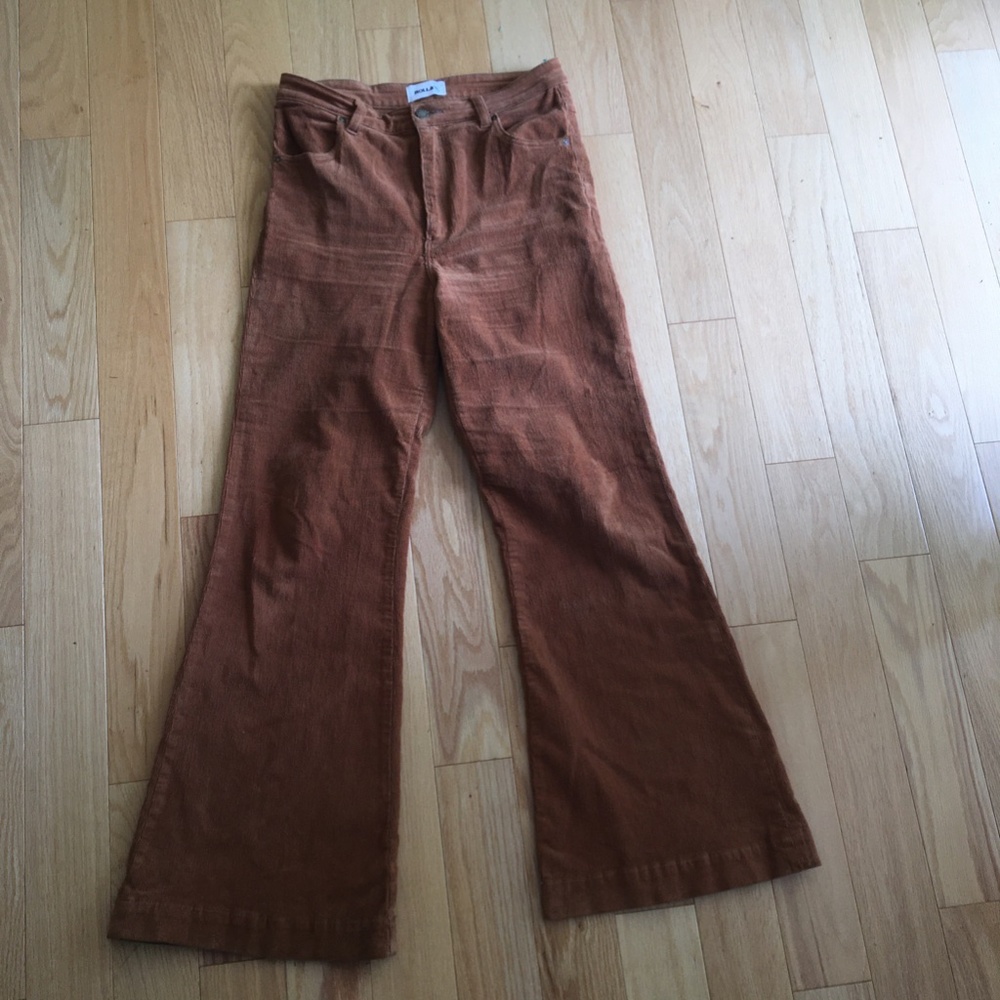 RETRO WIDE-LEG CORDUROY PANTS!